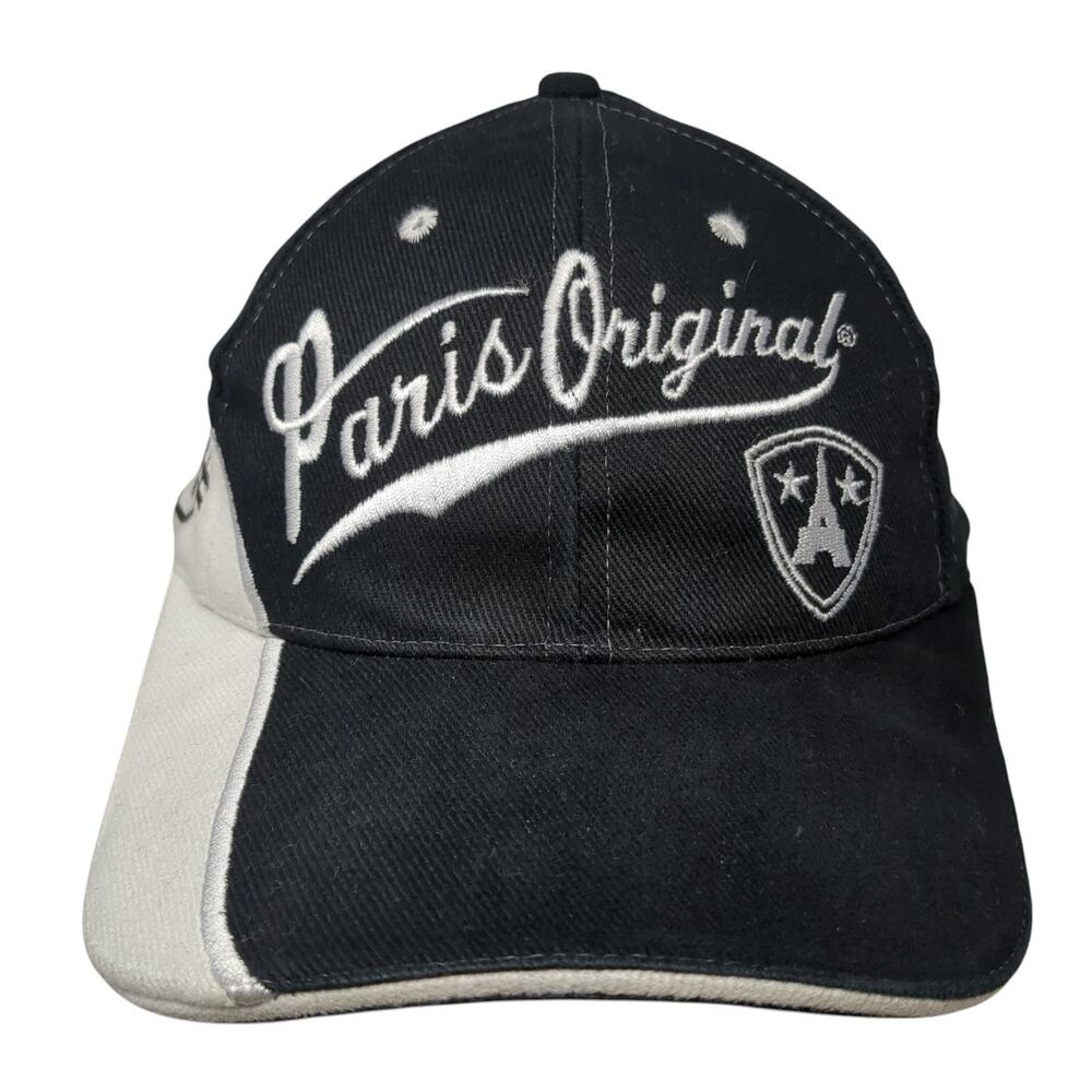 Paris Original Strapback Baseball Cap Black OS Adjustable Produit Original